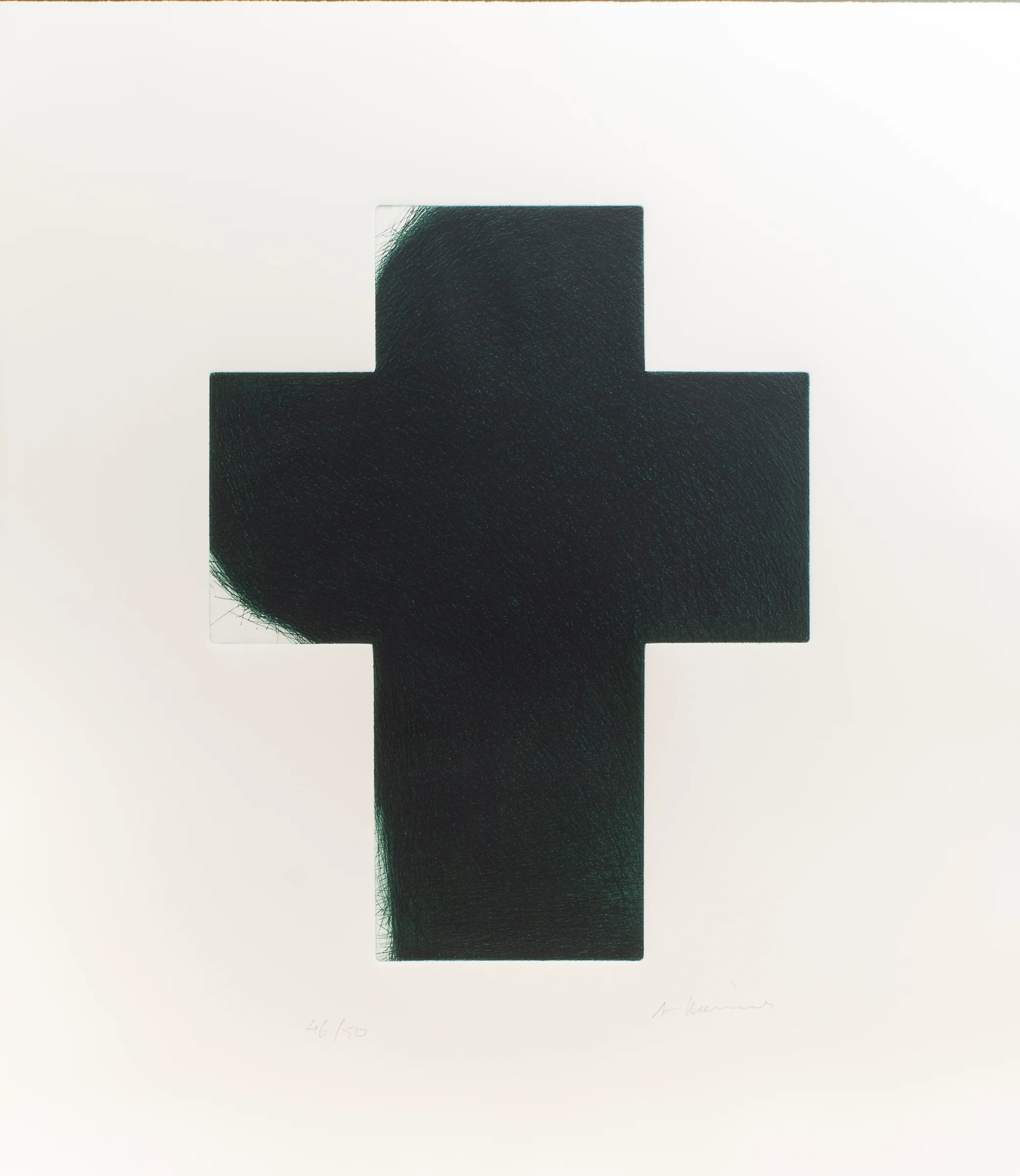 Arnulf Rainer, Tannenkreuz