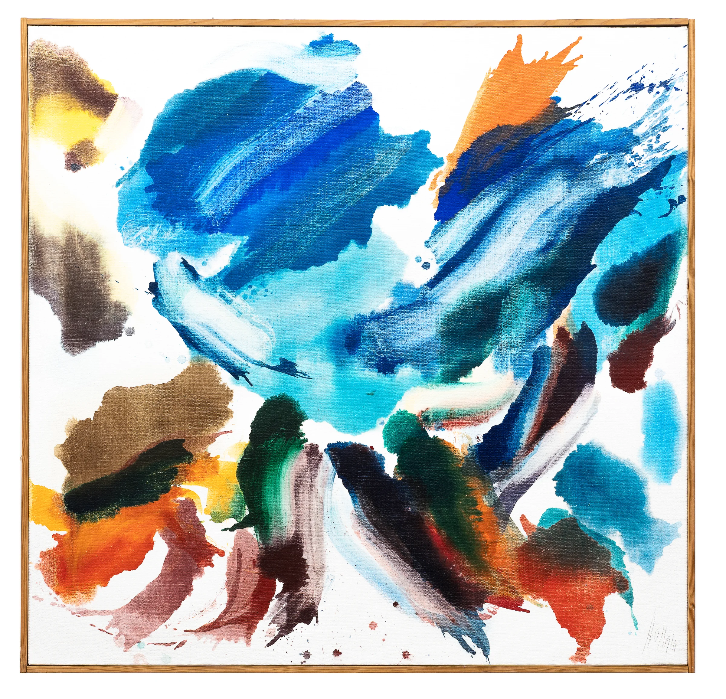 Wolfgang Hollegha, Untitled