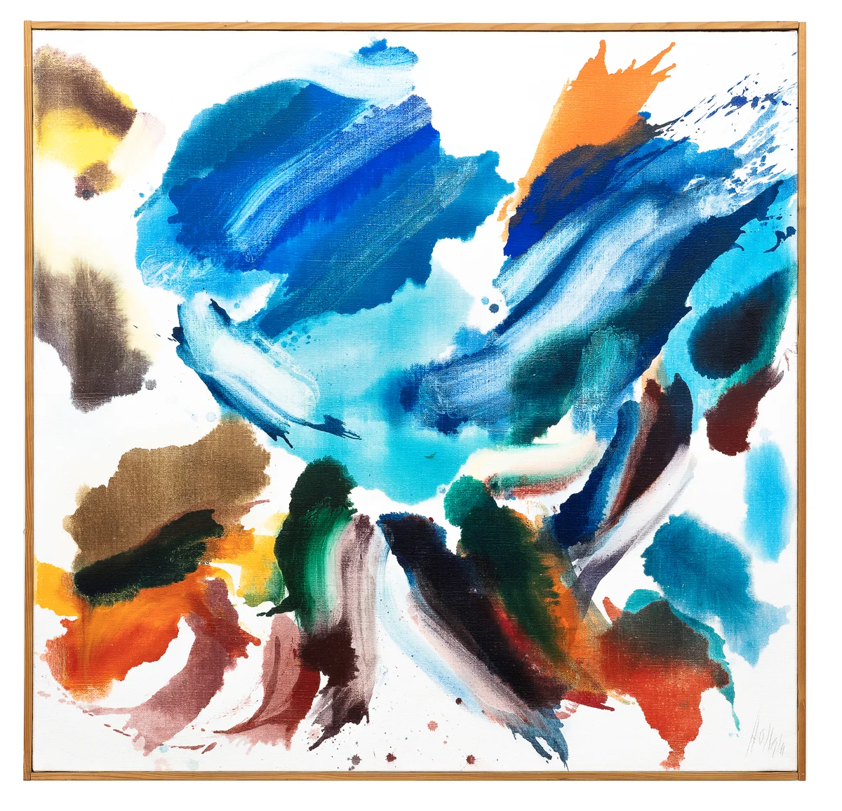 Wolfgang Hollegha, Untitled